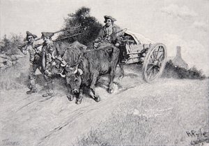 Hozd a port a Bunker Hillbe alkotó: Howard Pyle
