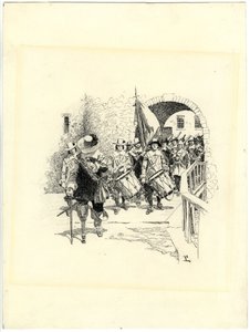 Farokdarab a The Evolution of New York-hoz, II alkotó: Howard Pyle