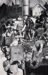 The Boston Tea Party, illusztráció a Harper