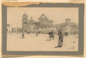 Egy templom Guadalajarában (Mexikó)