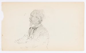 Cím nélkül (Szakállas férfi feje) alkotó: Howard Russell Butler