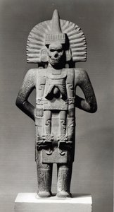Élet-halál figura, Veracruzból, Mexikóból, 900-1250 (lásd: 180900) alkotó: Huaxtec