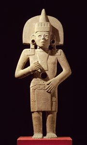 Élet-halál figura, Veracruzból, Mexikóból, 900-1250 (lásd: 180901) alkotó: Huaxtec