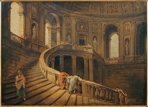 A caprarolai Farnese-palota csigalépcsője - A caprarolai Farnese-palota csigalépcsője ...