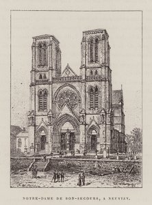 Notre-Dame De Bon-Secours, A Neuvizy (metszet) alkotó: Hubert Clerget
