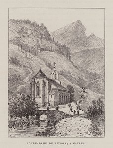 Notre-Dame De Livron, A Caylus (metszet) alkotó: Hubert Clerget