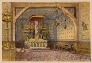 Notre-Dame De Salut (színes litográfia) alkotó: Hubert Clerget