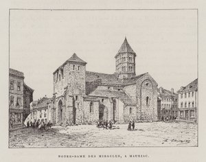 Notre-Dame Des Miracles, A Mauriac (metszet) alkotó: Hubert Clerget
