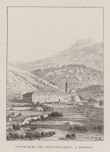Notre-Dame Des Sept-Douleurs, A Corbara (metszet) alkotó: Hubert Clerget
