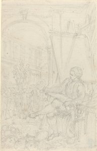 Önarckép alkotó: Hubert Francois Gravelot