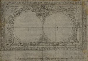 Tanulmány a medalionokhoz, in Tacitus "Tiberius, avagy az Évkönyvek hat első könyve", III. könyv, 2. kötet. alkotó: Hubert Francois Gravelot