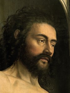 Ádám részlete, a genti oltár bal szárnyából alkotó: Hubert & Jan van (1390 1441) Eyck