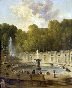 Mosók a parkban - Mosók a parkban - Hubert Robert (1733-1808) festménye - kb 1775 - Olaj, vászon - 56x45,5 - Petit Palais, Musee des Beaux-Arts de la Ville de Paris alkotó: Hubert Robert