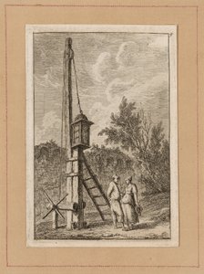 Kilencedik tányér az Esték Rómában című filmből alkotó: Hubert Robert