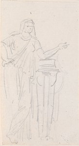 Vesta Szűz szobra alkotó: Hubert Robert