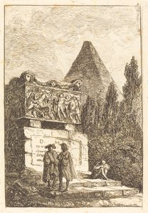 A szarkofág alkotó: Hubert Robert