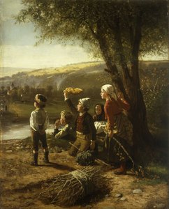 Hívás a komphoz, 1871