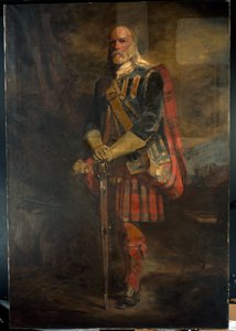John Gordon a Glenbucketből alkotó: Hubert von (studio of) Herkomer