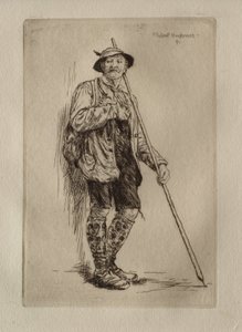 Bajor paraszt alkotó: Hubert von Herkomer