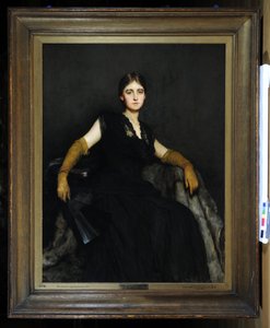 Belépő, vagy Lady in Black alkotó: Hubert von Herkomer