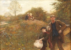 Tovább haladunk, 1891 alkotó: Hubert von Herkomer