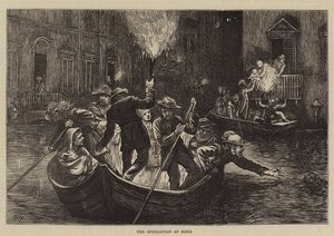 Árvíz Rómában alkotó: Hubert von Herkomer