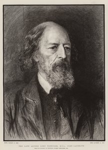 A néhai Alfred Lord Tennyson, DCL, költődíjas alkotó: Hubert von Herkomer