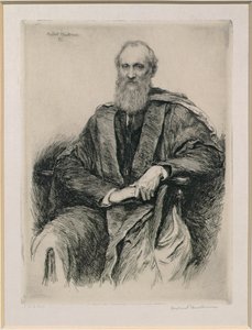 William Thomson, 1. báró Kelvin (1824-1907) brit matematikus és fizikus, 1891 alkotó: Hubert von Herkomer