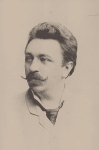 Eugen Hildach zeneszerző portréja 1849-1924.