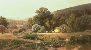 Nyár a Blue Ridge-ben, 1874 alkotó: Hugh Bolton Jones