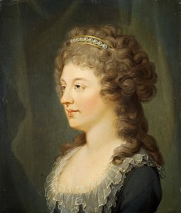 Charlotte Stuart, Albany hercegnőjének portréja (1753-1789) alkotó: Hugh Douglas Hamilton