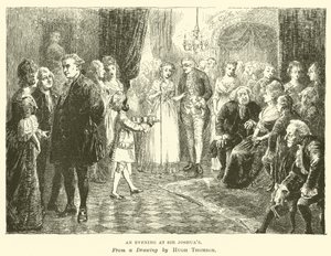 Egy este Sir Joshuasnál alkotó: Hugh Thomson