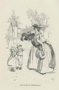 És nézd meg, hogyan tovább a gyerekek, 1896 alkotó: Hugh Thomson