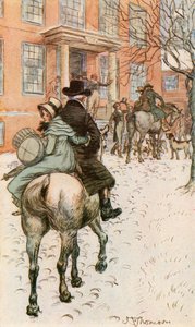 Érkezés a Vörös Házba alkotó: Hugh Thomson