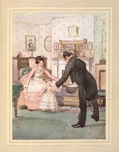 Gyermek és komornyik, J. M. Barrie „The Admirable Crichton” című művéből alkotó: Hugh Thomson