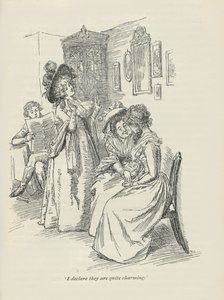 Kijelentem, hogy nagyon elbűvölőek, 1896 alkotó: Hugh Thomson