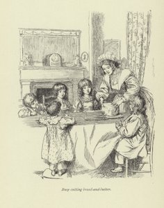 Illusztráció Amos Barton számára, George Eliot alkotó: Hugh Thomson