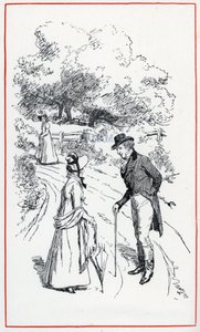 Illusztráció: "Emma", Jane Austen (illusztráció) alkotó: Hugh Thomson