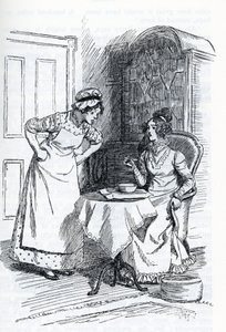 Illusztráció: "Emma", Jane Austen (illusztráció) alkotó: Hugh Thomson