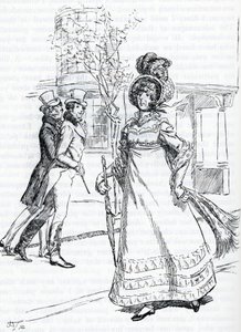 Illusztráció: "Emma", Jane Austen (illusztráció) alkotó: Hugh Thomson
