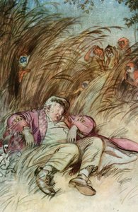 Illusztráció J M Barrie The Admirable Crichton című művéhez alkotó: Hugh Thomson