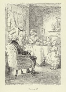 Illusztráció a Janets Repentance-hez, George Eliottól alkotó: Hugh Thomson