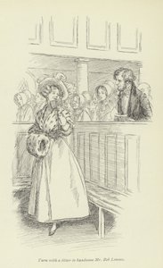 Illusztráció a Janets Repentance-hez, George Eliottól alkotó: Hugh Thomson