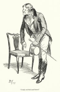 Illusztráció a meggyőzéshez, Jane Austen (litho) alkotó: Hugh Thomson