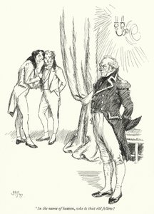 Illusztráció a meggyőzéshez, Jane Austen (litho) alkotó: Hugh Thomson