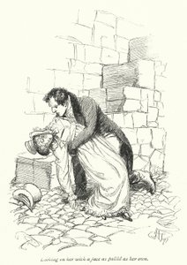 Illusztráció a meggyőzéshez, Jane Austen (litho) alkotó: Hugh Thomson