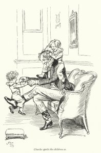 Illusztráció a meggyőzéshez, Jane Austen (litho) alkotó: Hugh Thomson