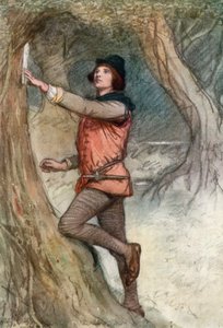 Illusztráció Shakespeareshez, ahogy tetszik alkotó: Hugh Thomson