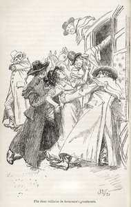 Jane Austen "Northangeri apátság" című regénye - alkotó: Hugh Thomson