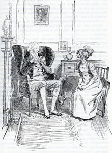 "Miss Bates" alkotó: Hugh Thomson
